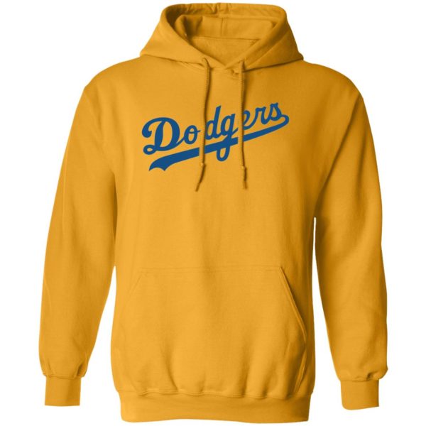 Los Angeles Dodgers  Baseball Unisex Sizing Blend Material Pullover Hoodie - Image 4