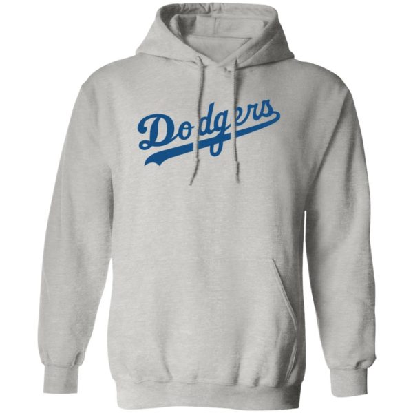 Los Angeles Dodgers  Baseball Unisex Sizing Blend Material Pullover Hoodie