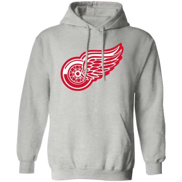 Detroit Red Wings Ice hockey Unisex Sizing Blend Material Pullover Hoodie