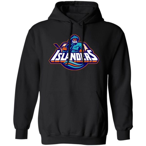 New York Islanders Ice hockey Unisex Sizing Blend Material Pullover Hoodie - Image 4