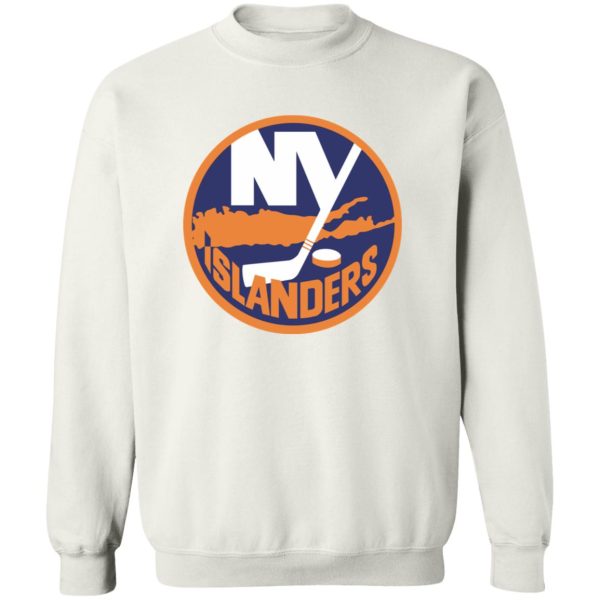 New York Islanders Ice hockey  Unisex Sizing Blend Material Crewneck Pullover Sweatshirt - Image 3