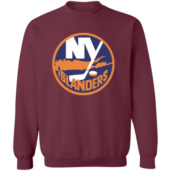 New York Islanders Ice hockey  Unisex Sizing Blend Material Crewneck Pullover Sweatshirt - Image 5