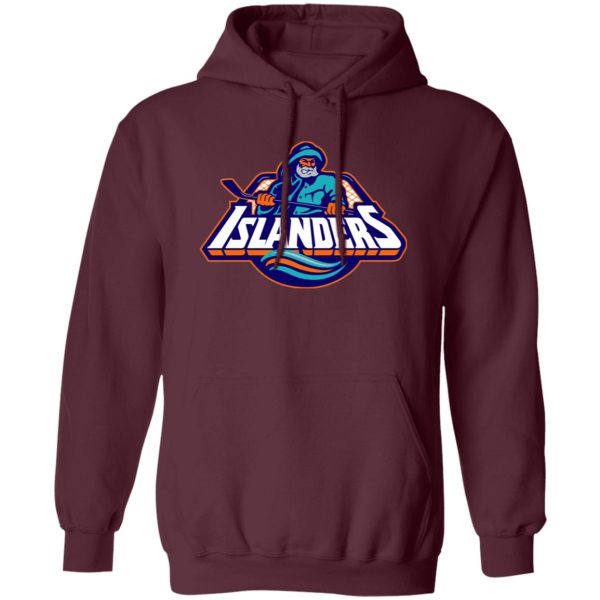 New York Islanders Ice hockey Unisex Sizing Blend Material Pullover Hoodie - Image 8