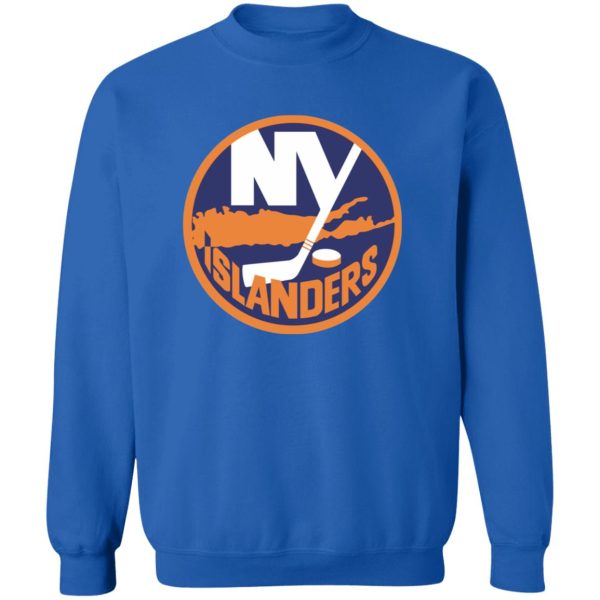 New York Islanders Ice hockey  Unisex Sizing Blend Material Crewneck Pullover Sweatshirt - Image 9