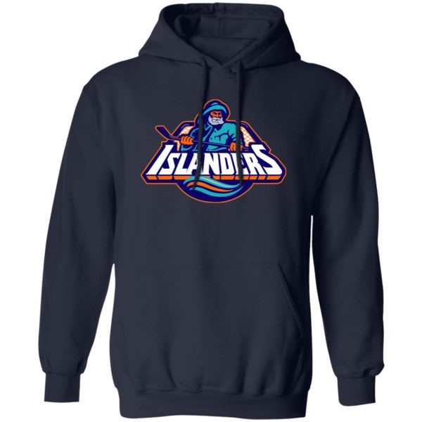 New York Islanders Ice hockey Unisex Sizing Blend Material Pullover Hoodie - Image 5