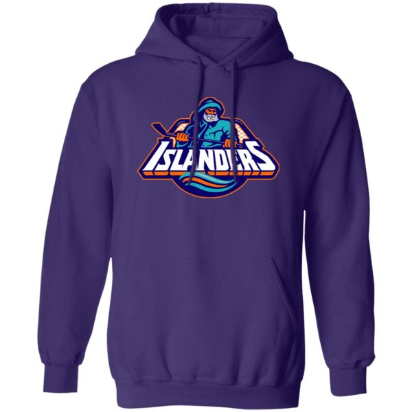 New York Islanders Ice hockey Unisex Sizing Blend Material Pullover Hoodie - Image 11