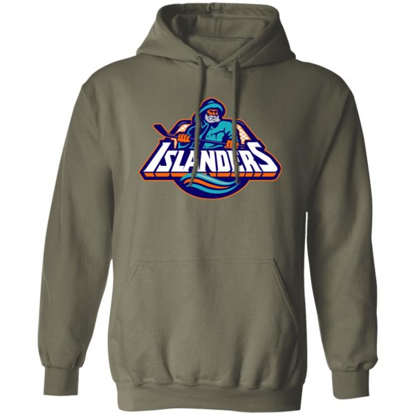 New York Islanders Ice hockey Unisex Sizing Blend Material Pullover Hoodie - Image 9