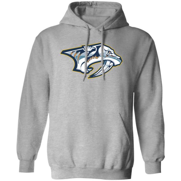 Nashville Predators Ice hockey  Unisex Sizing Blend Material Pullover Hoodie - Image 2