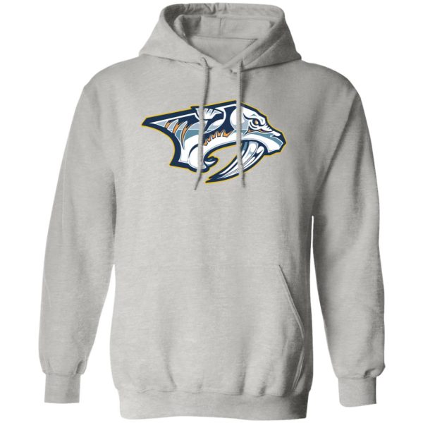 Nashville Predators Ice hockey  Unisex Sizing Blend Material Pullover Hoodie