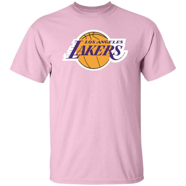 Los Angeles Lakers Basketball  Unisex Cotton. T-Shirt - Image 5