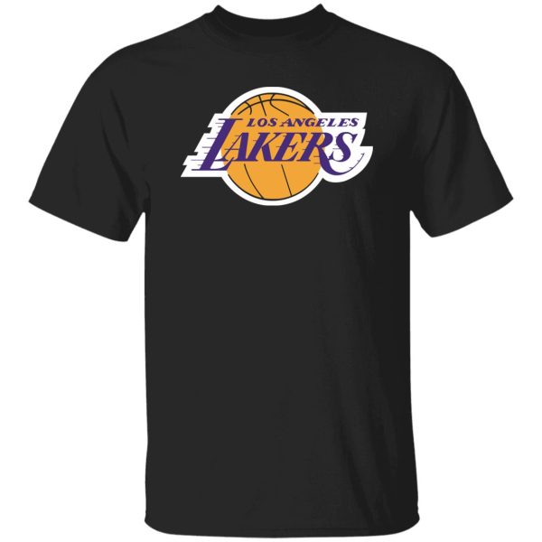 Los Angeles Lakers Basketball  Unisex Cotton. T-Shirt - Image 3