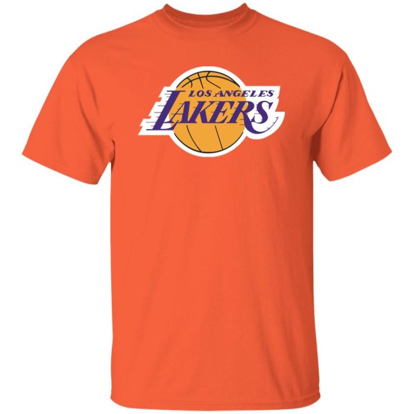 Los Angeles Lakers Basketball  Unisex Cotton. T-Shirt - Image 8