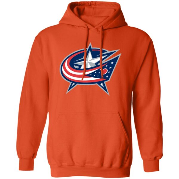 Columbus Blue Jackets Ice hockey Unisex Sizing Blend Material Pullover Hoodie - Image 10