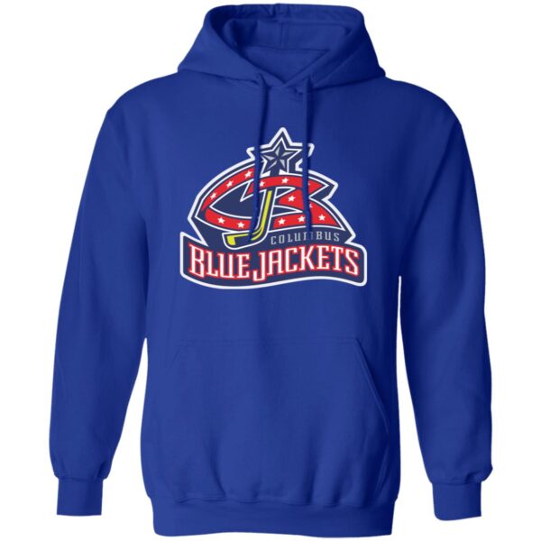 Columbus Blue Jackets Ice hockey  Unisex Sizing Blend Material Pullover Hoodie - Image 12