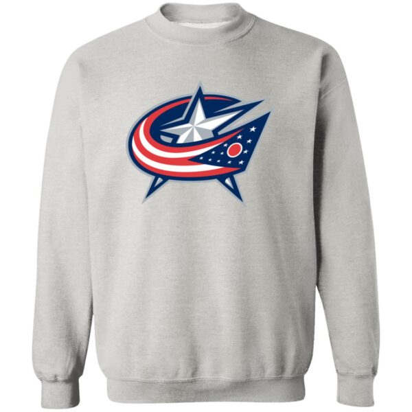 Columbus Blue Jackets Ice hockey Unisex Sizing Blend Material Crewneck Pullover Sweatshirt