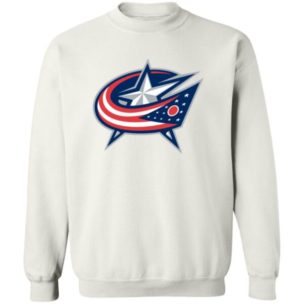 Columbus Blue Jackets Ice hockey Unisex Sizing Blend Material Crewneck Pullover Sweatshirt - Image 3