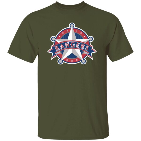 Texas Rangers Baseball Unisex Cotton. T-Shirt - Image 2