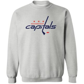 Washington Capitals Ice hockey Unisex Sizing Blend Material Crewneck Pullover Sweatshirt