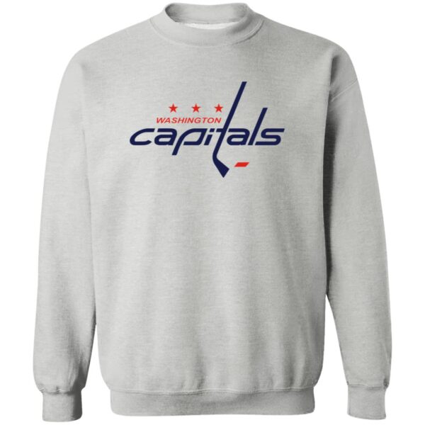 Washington Capitals Ice hockey  Unisex Sizing Blend Material Crewneck Pullover Sweatshirt