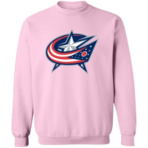 Columbus Blue Jackets Ice hockey Unisex Sizing Blend Material Crewneck Pullover Sweatshirt - Image 8