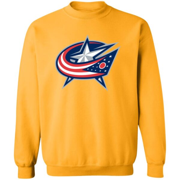 Columbus Blue Jackets Ice hockey Unisex Sizing Blend Material Crewneck Pullover Sweatshirt - Image 10