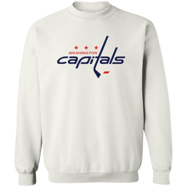 Washington Capitals Ice hockey  Unisex Sizing Blend Material Crewneck Pullover Sweatshirt - Image 3