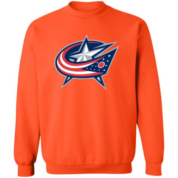 Columbus Blue Jackets Ice hockey Unisex Sizing Blend Material Crewneck Pullover Sweatshirt - Image 12