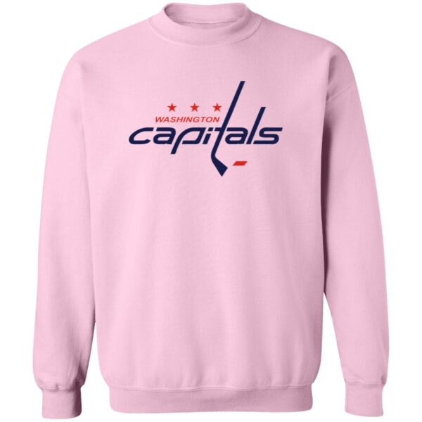 Washington Capitals Ice hockey  Unisex Sizing Blend Material Crewneck Pullover Sweatshirt - Image 6