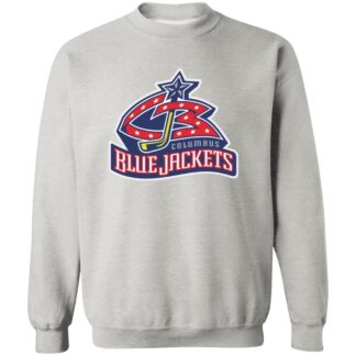 Columbus Blue Jackets Ice hockey Unisex Sizing Blend Material Crewneck Pullover Sweatshirt