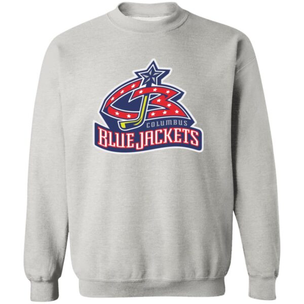 Columbus Blue Jackets Ice hockey  Unisex Sizing Blend Material Crewneck Pullover Sweatshirt