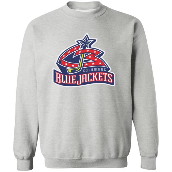 Columbus Blue Jackets Ice hockey  Unisex Sizing Blend Material Crewneck Pullover Sweatshirt - Image 2