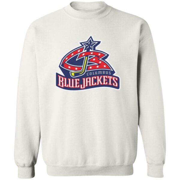 Columbus Blue Jackets Ice hockey  Unisex Sizing Blend Material Crewneck Pullover Sweatshirt - Image 3