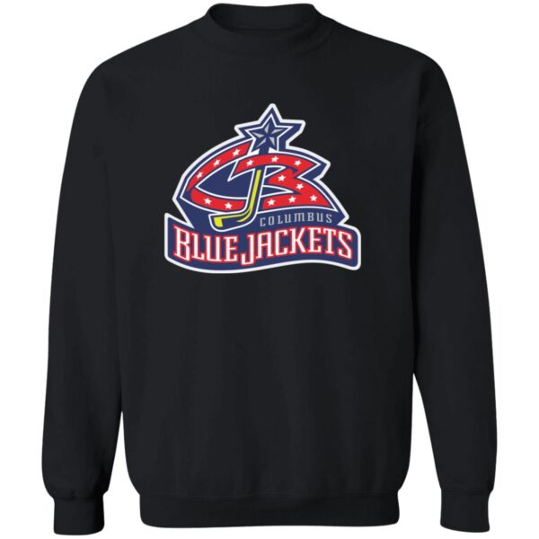 Columbus Blue Jackets Ice hockey  Unisex Sizing Blend Material Crewneck Pullover Sweatshirt - Image 4