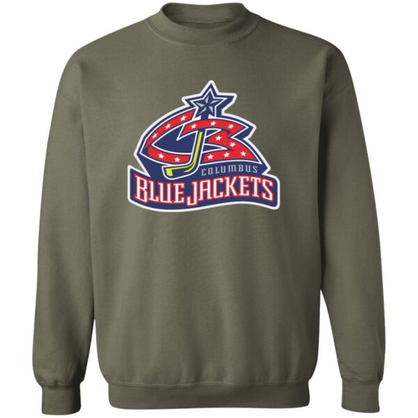 Columbus Blue Jackets Ice hockey  Unisex Sizing Blend Material Crewneck Pullover Sweatshirt - Image 7