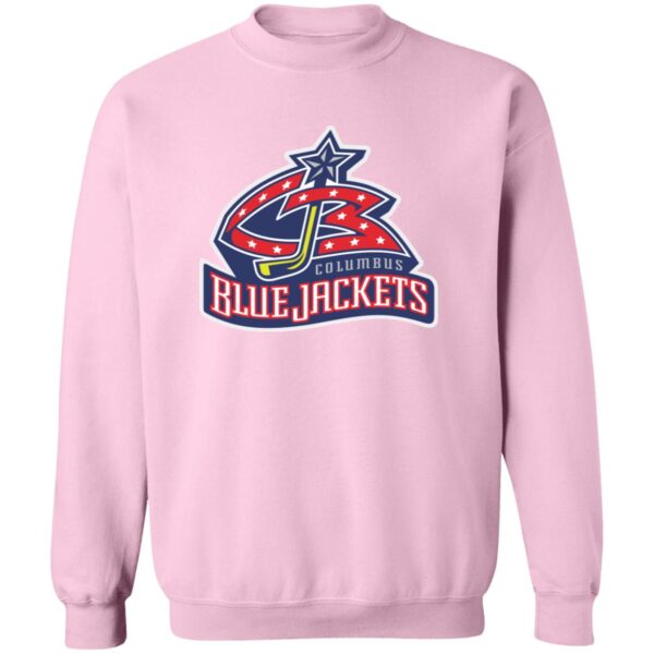 Columbus Blue Jackets Ice hockey  Unisex Sizing Blend Material Crewneck Pullover Sweatshirt - Image 8