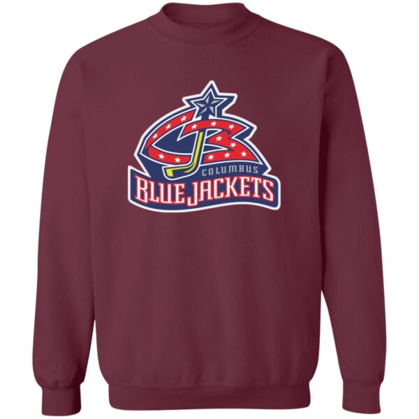 Columbus Blue Jackets Ice hockey  Unisex Sizing Blend Material Crewneck Pullover Sweatshirt - Image 5