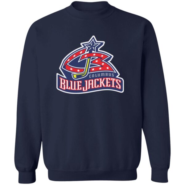 Columbus Blue Jackets Ice hockey  Unisex Sizing Blend Material Crewneck Pullover Sweatshirt - Image 6