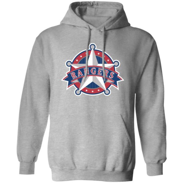 Texas Rangers Baseball Unisex Sizing Blend Material Pullover Hoodie - Image 2