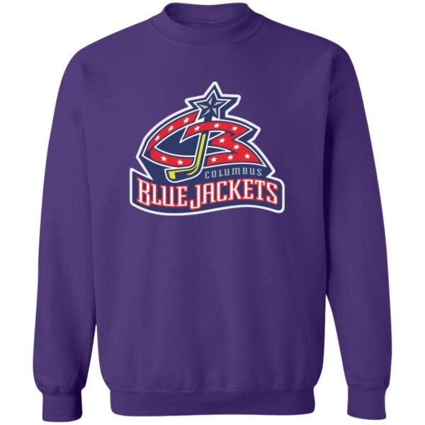 Columbus Blue Jackets Ice hockey  Unisex Sizing Blend Material Crewneck Pullover Sweatshirt - Image 11