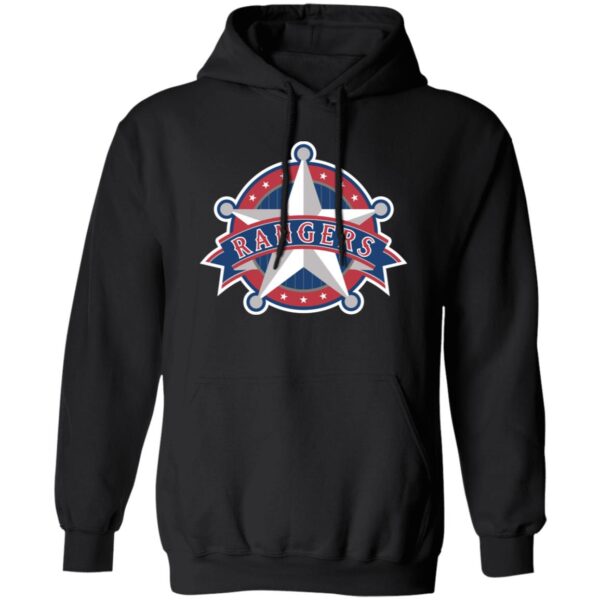 Texas Rangers Baseball Unisex Sizing Blend Material Pullover Hoodie - Image 4