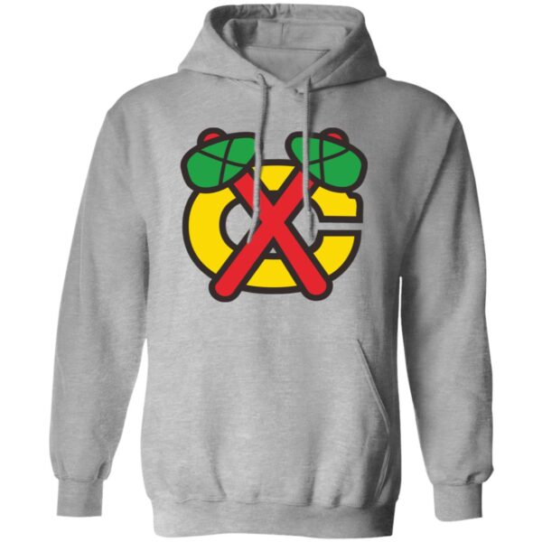 Chicago Blackhawks Ice hockey  Unisex Sizing Blend Material Pullover Hoodie - Image 2