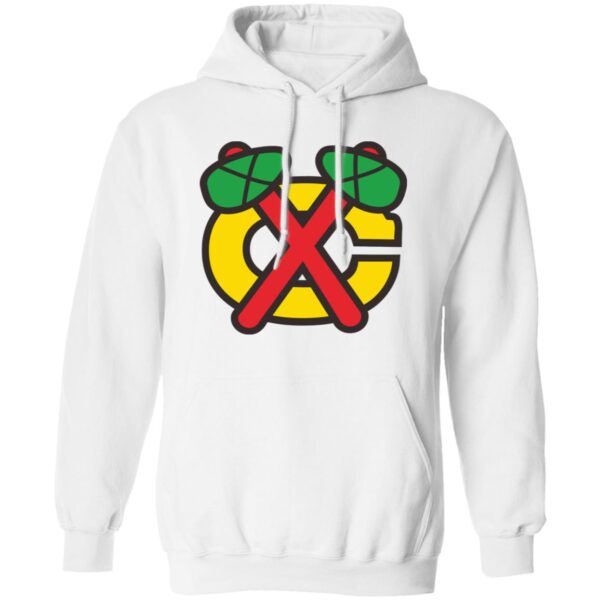 Chicago Blackhawks Ice hockey  Unisex Sizing Blend Material Pullover Hoodie - Image 3