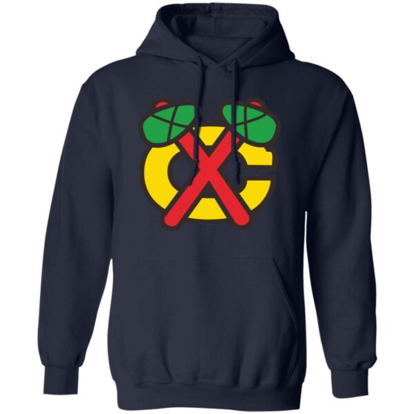 Chicago Blackhawks Ice hockey  Unisex Sizing Blend Material Pullover Hoodie - Image 5