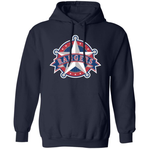 Texas Rangers Baseball Unisex Sizing Blend Material Pullover Hoodie - Image 5