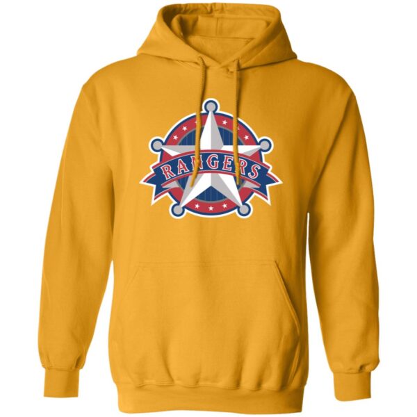 Texas Rangers Baseball Unisex Sizing Blend Material Pullover Hoodie - Image 6