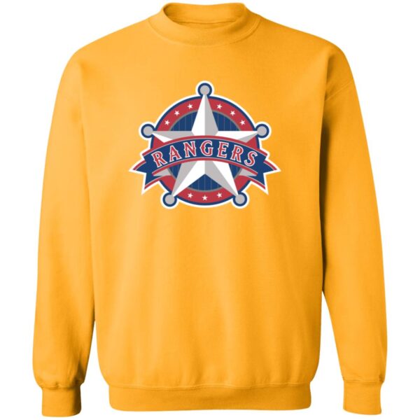 Texas Rangers Baseball Unisex Sizing Blend Material Crewneck Pullover Sweatshirt - Image 10