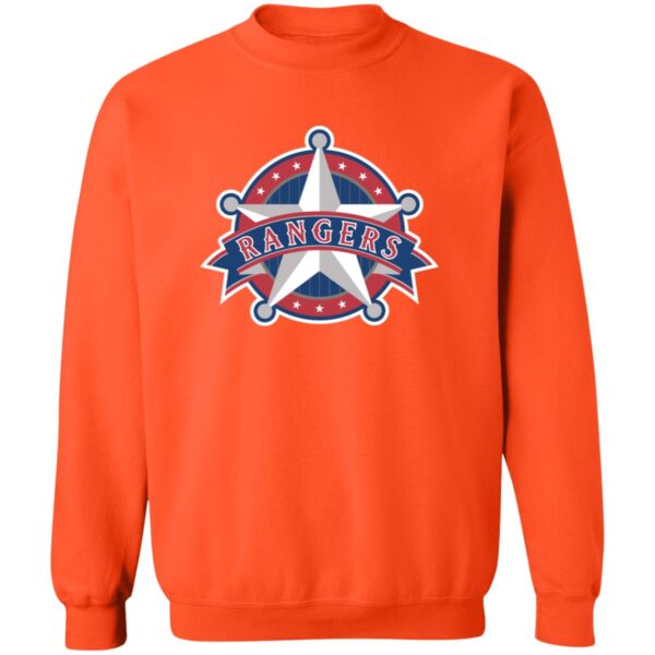 Texas Rangers Baseball Unisex Sizing Blend Material Crewneck Pullover Sweatshirt - Image 12