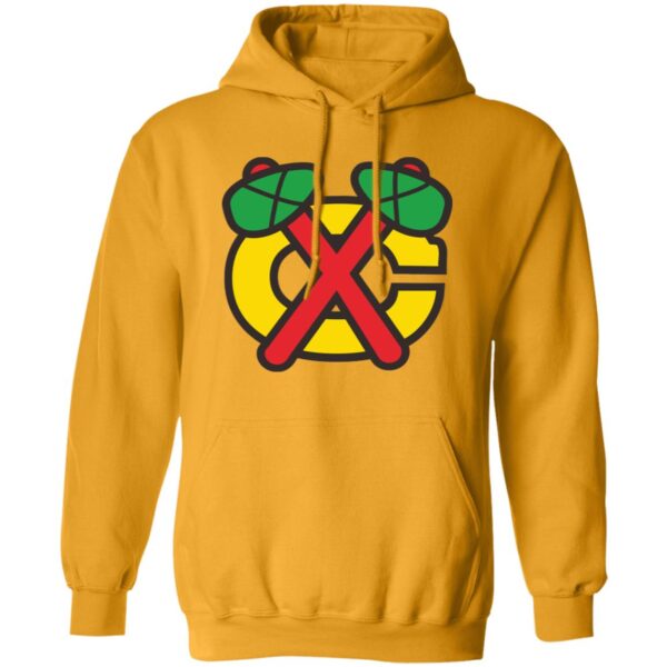 Chicago Blackhawks Ice hockey  Unisex Sizing Blend Material Pullover Hoodie - Image 6