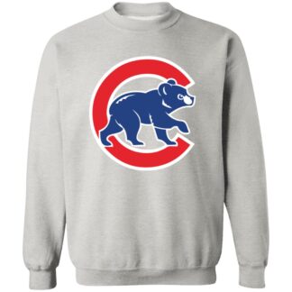 Chicago Cubs Baseball Unisex Sizing Blend Material Crewneck Pullover Sweatshirt