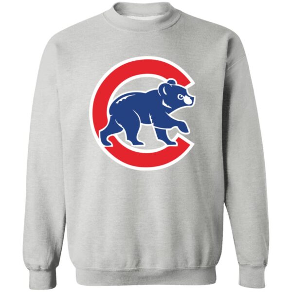 Chicago Cubs Baseball  Unisex Sizing Blend Material Crewneck Pullover Sweatshirt - Image 2